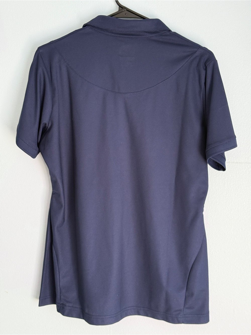 OGIO Navy Performance Polo with White Logo - Picture 2 of 3